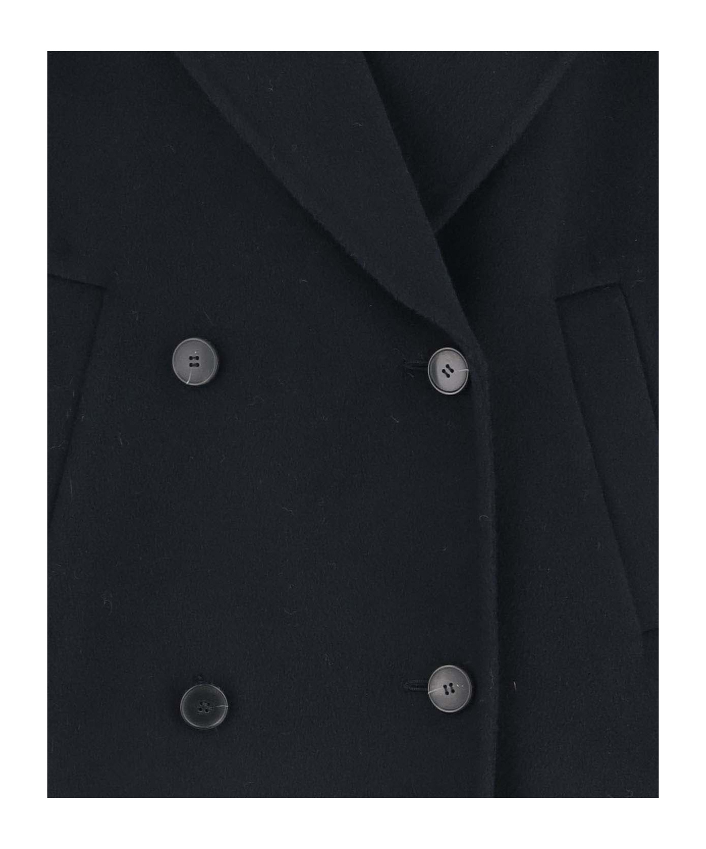 Shop Yves Salomon Short Coat In Black