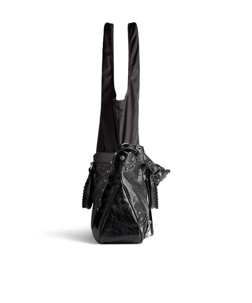 Balenciaga Le Cagole Tote Xl Plus  In Black In Black