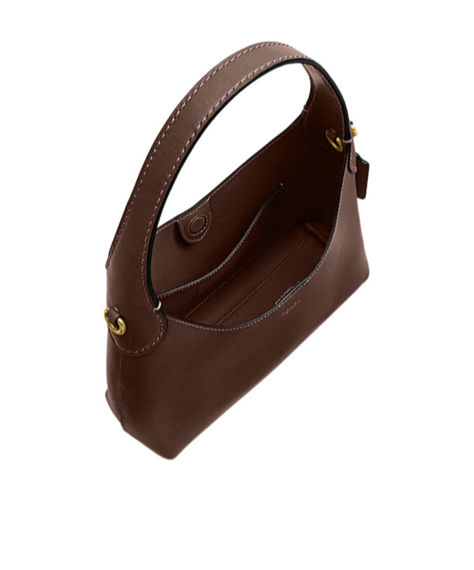 Coach Womens B4/maple Brooklyn 23 Leather Shoulder Bag