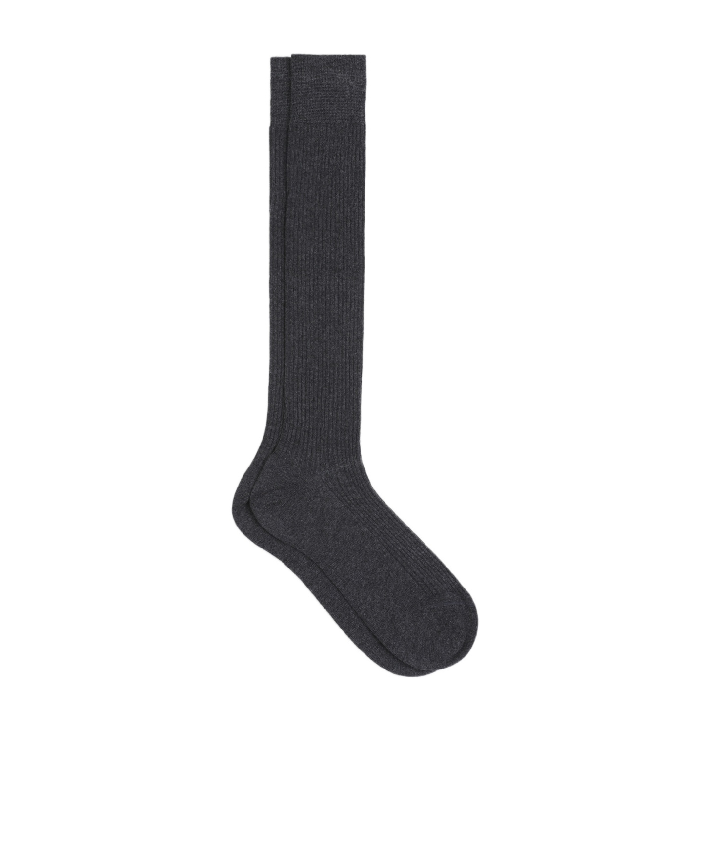 Max Mara Rib Knitted Socks In Black