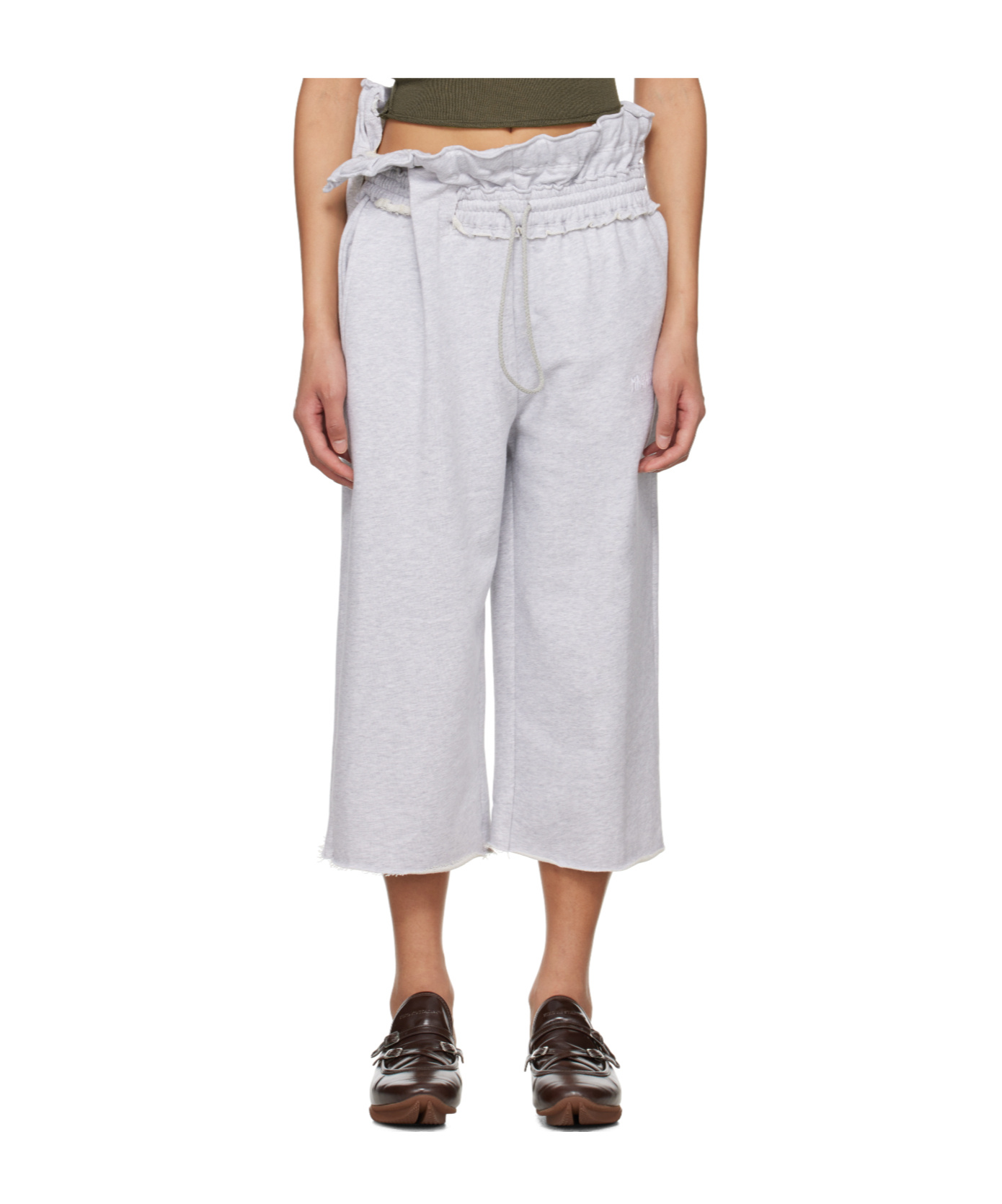 Magliano Gray Provincia Pinocchio Shorts In White