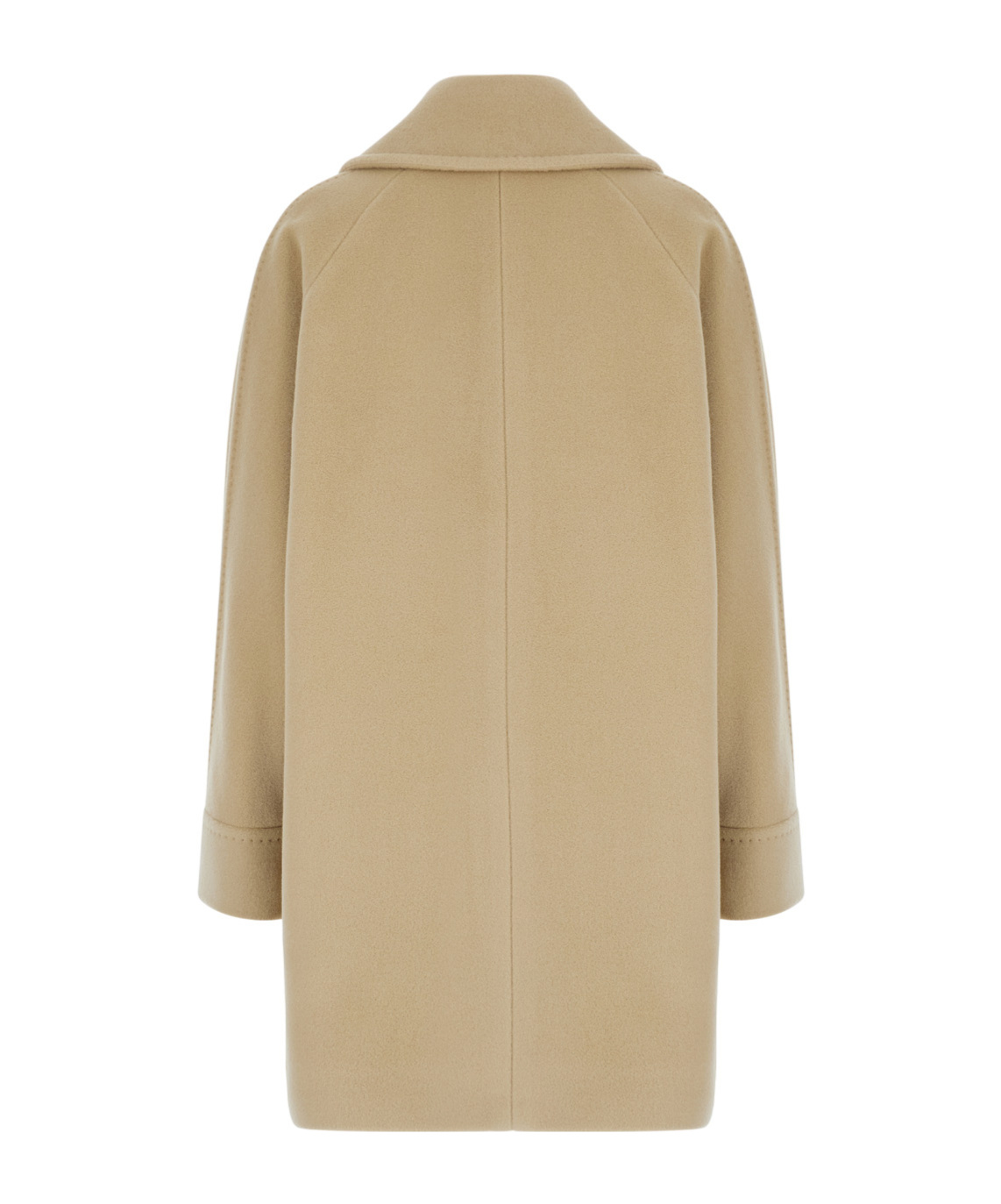 Shop Tagliatore Double-breasted Coat In Nude