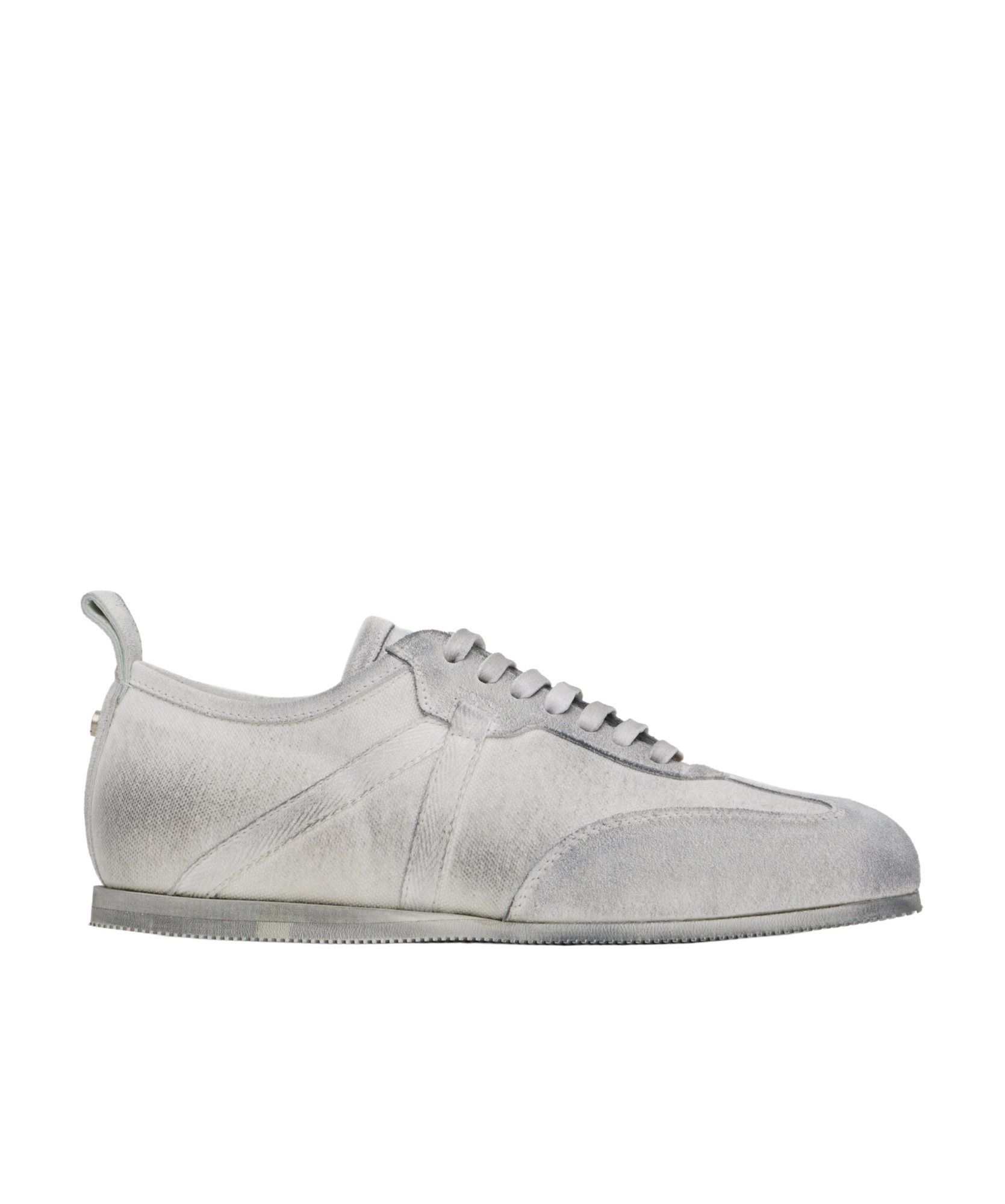 Shop Ann Demeulemeester Siru Low-top Boxing Sneakers In Gray