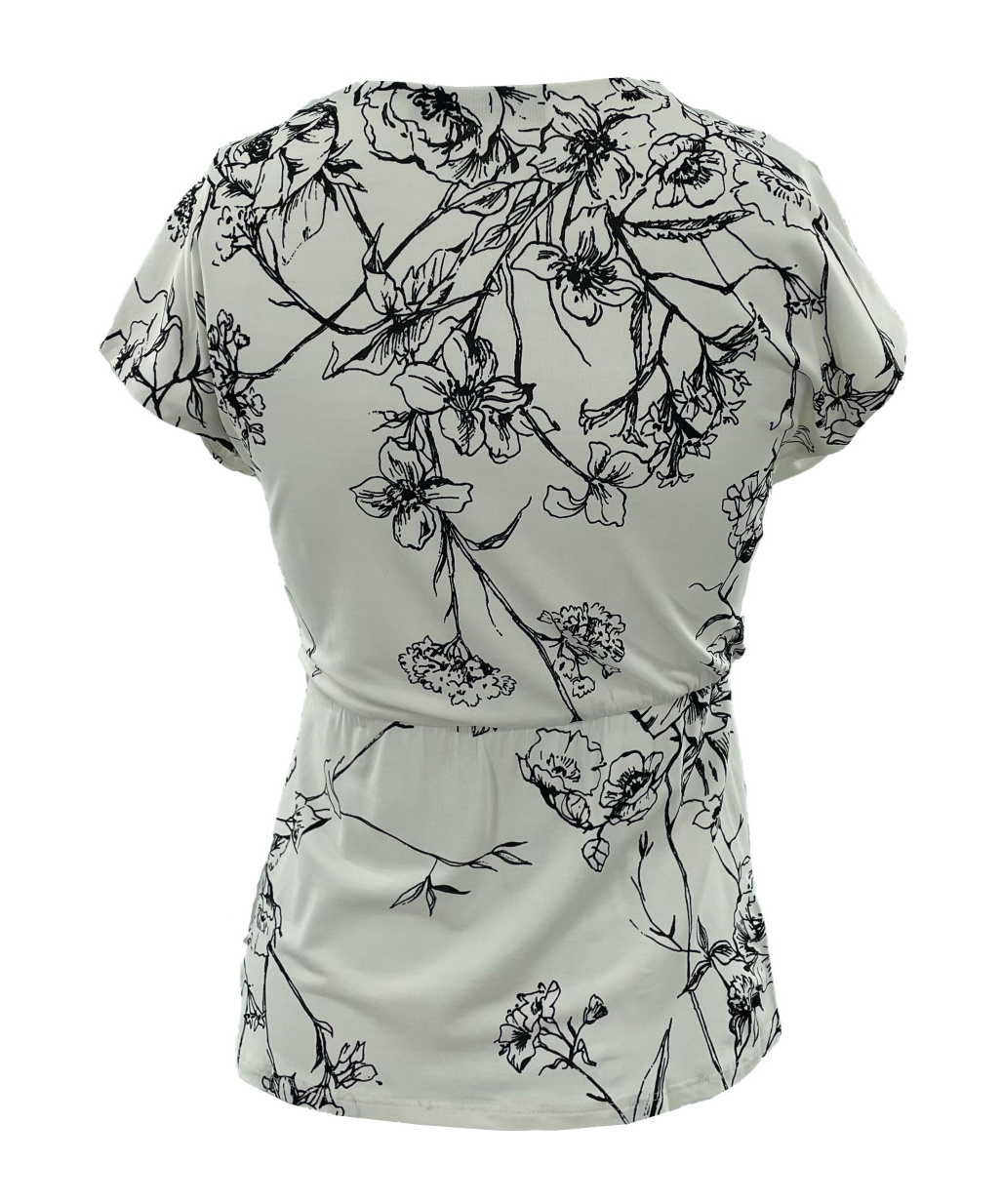 Max Mara V-neck Blouse In Gray