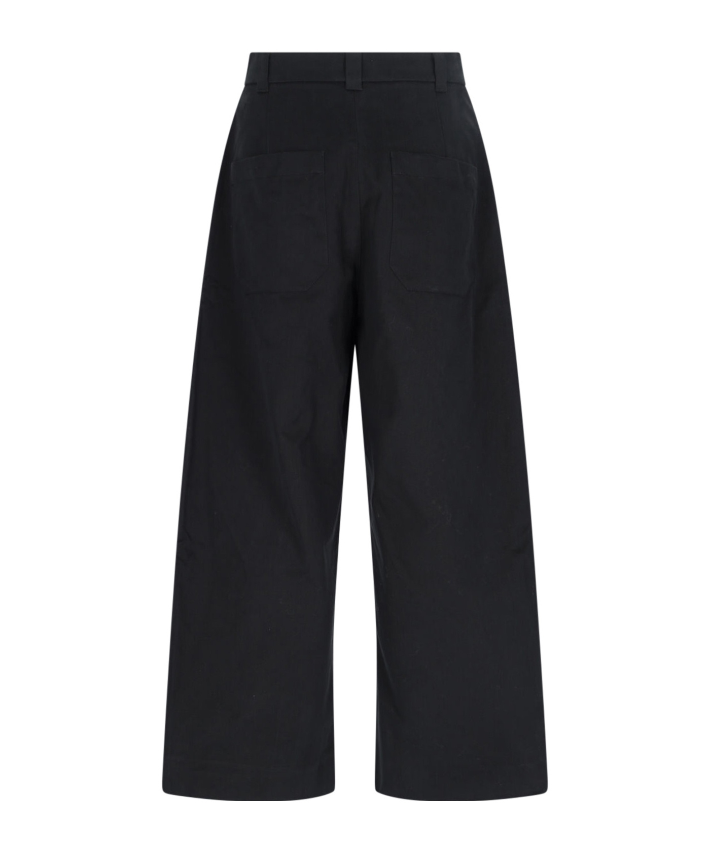 Studio Nicholson Tailored Trousers In Black