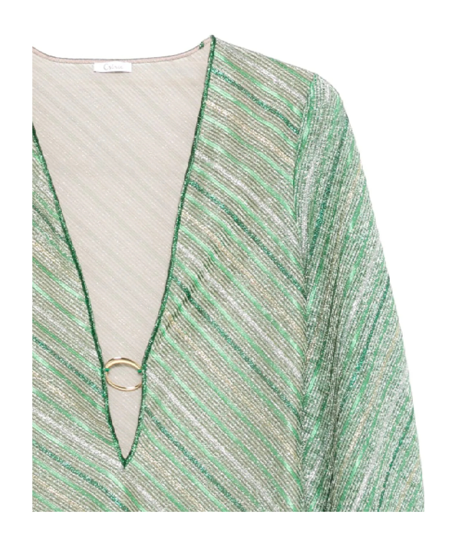 OSEREE STRIPED MINI DRESS