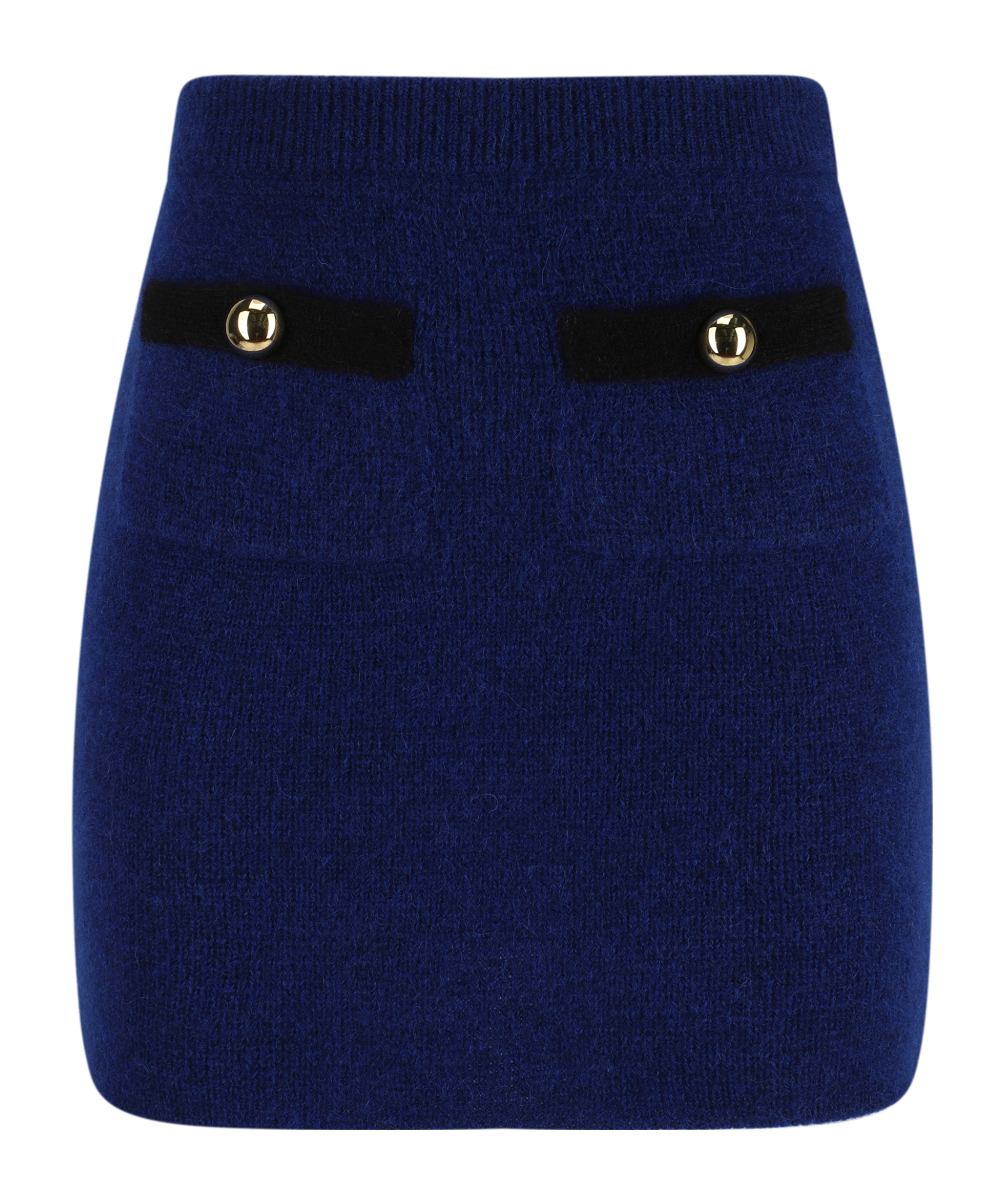 Alessandra Rich Mini Skirt In Blue