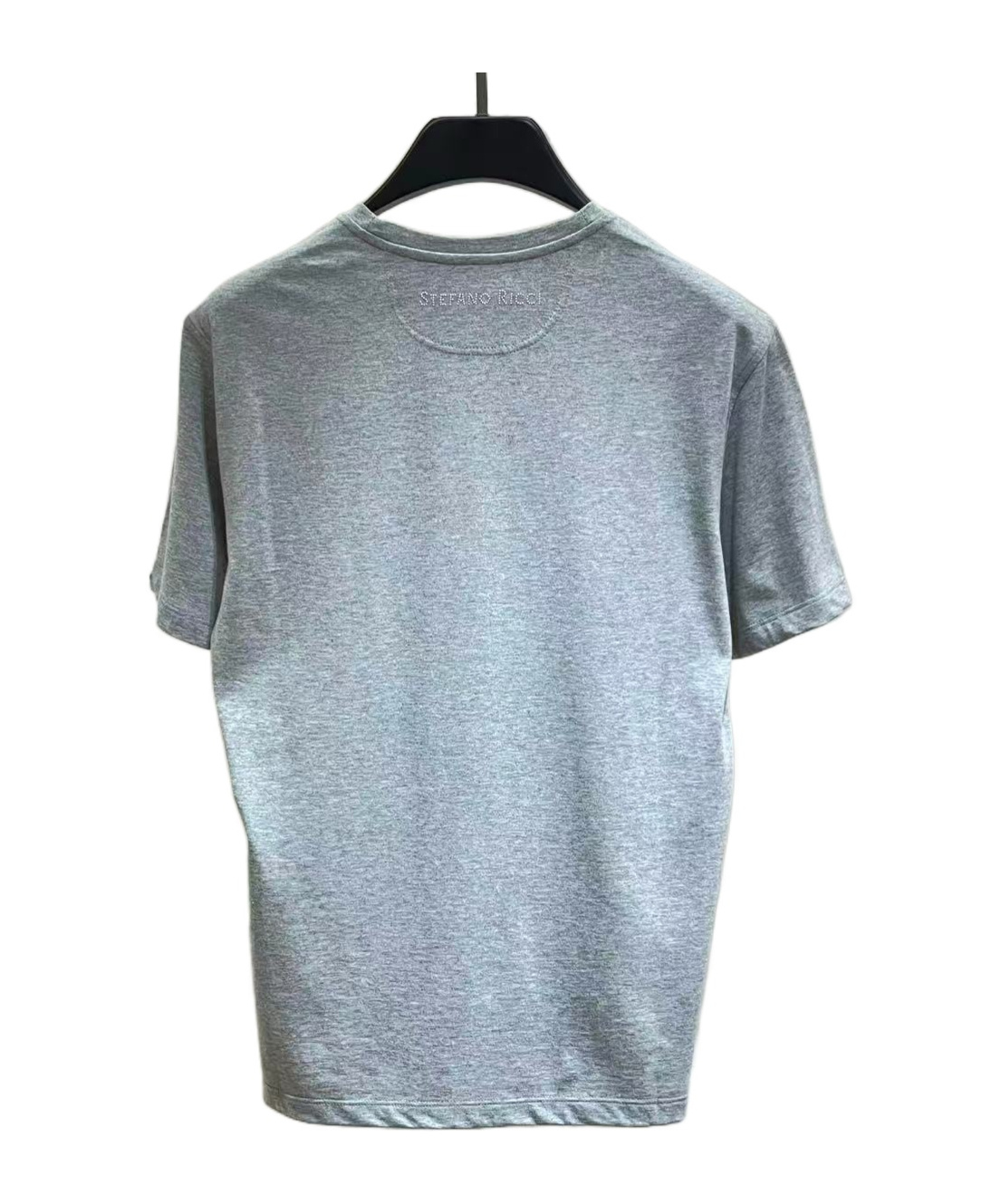 Stefano Ricci Short-sleeved T-shirt In Gray