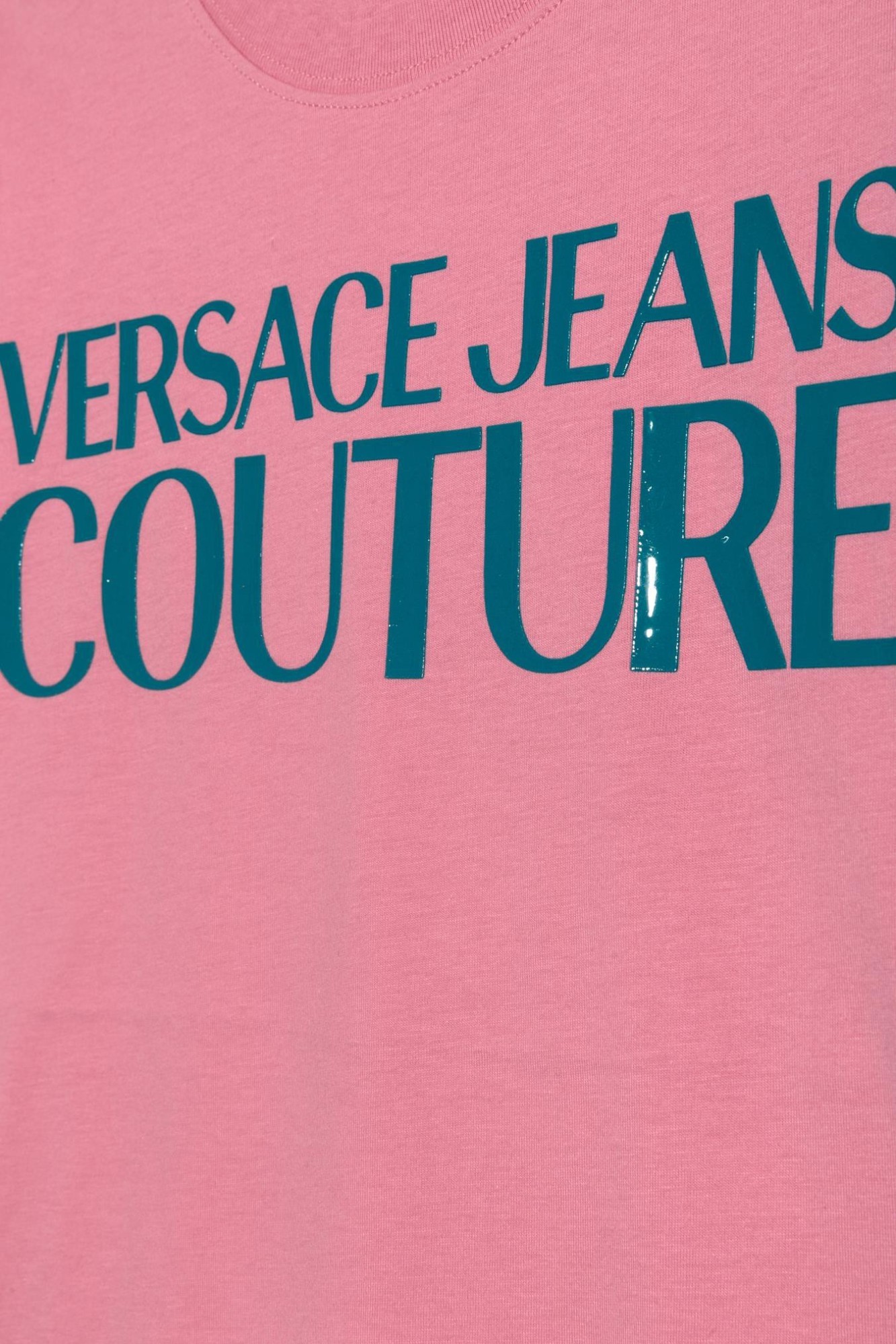 Versace Jeans Short-sleeved T-shirt In Pink