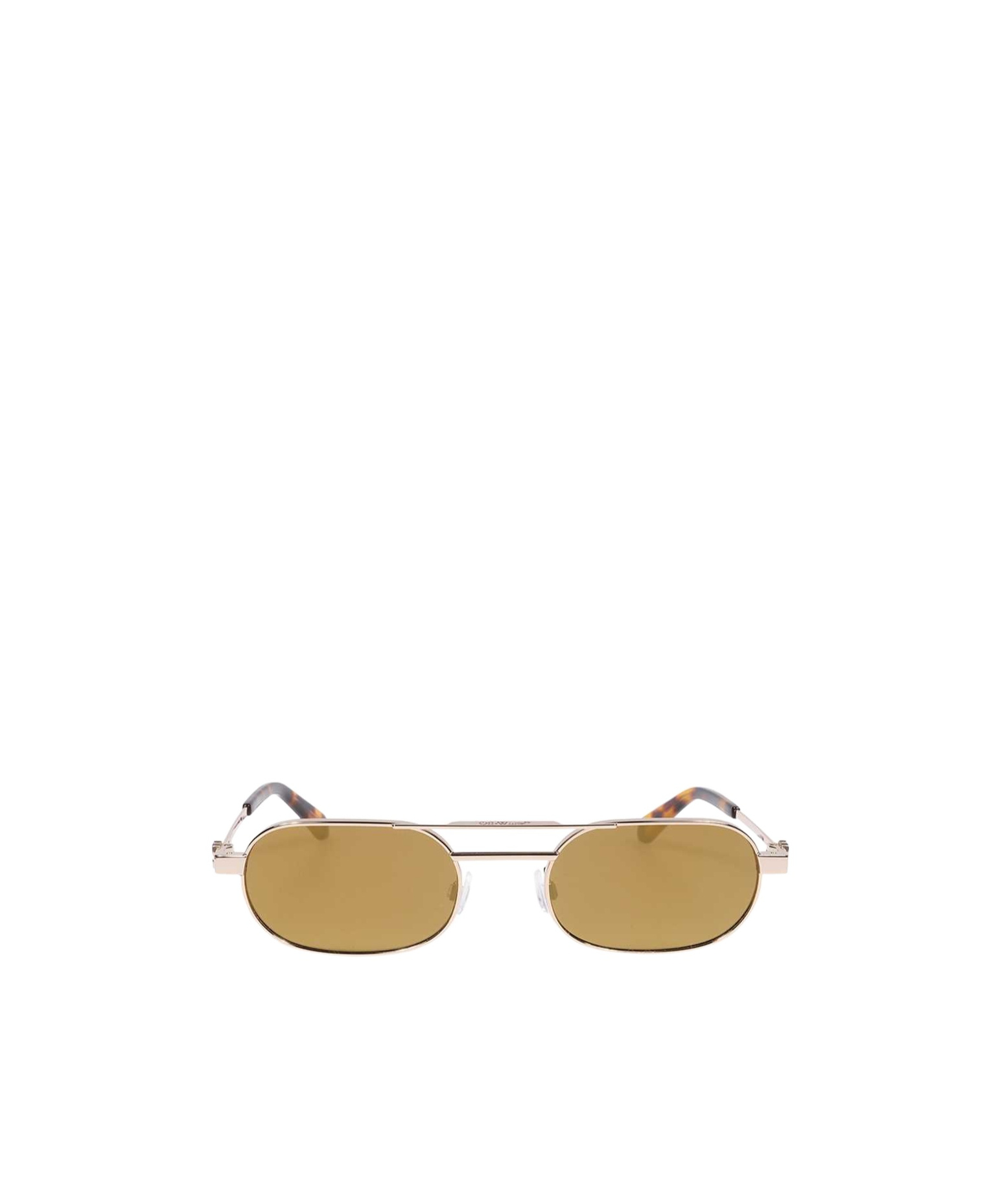 Off-white Vaiden Oval Frame Sunglasses In Nude