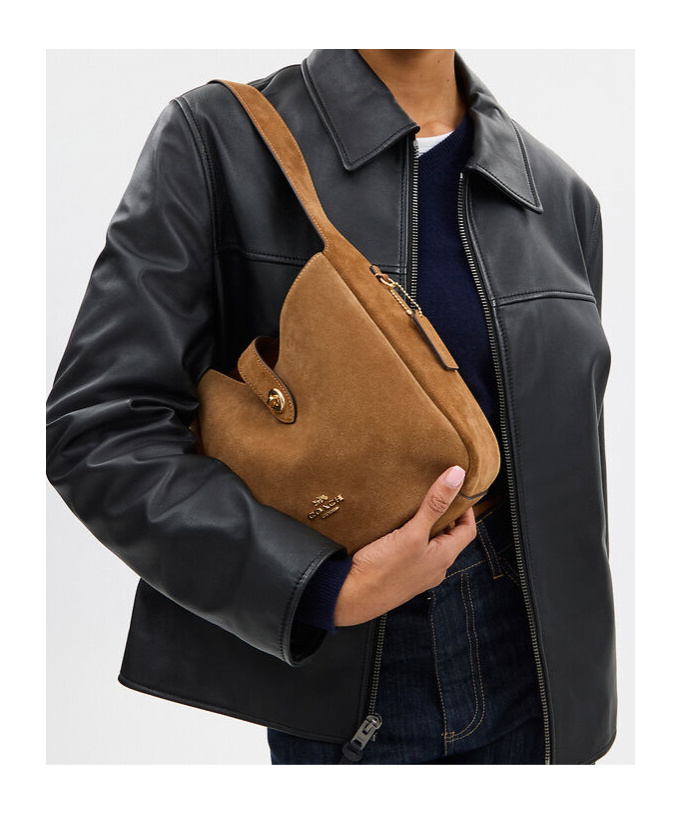 Coach Hadley Convertible Crossbody Bag In Brown