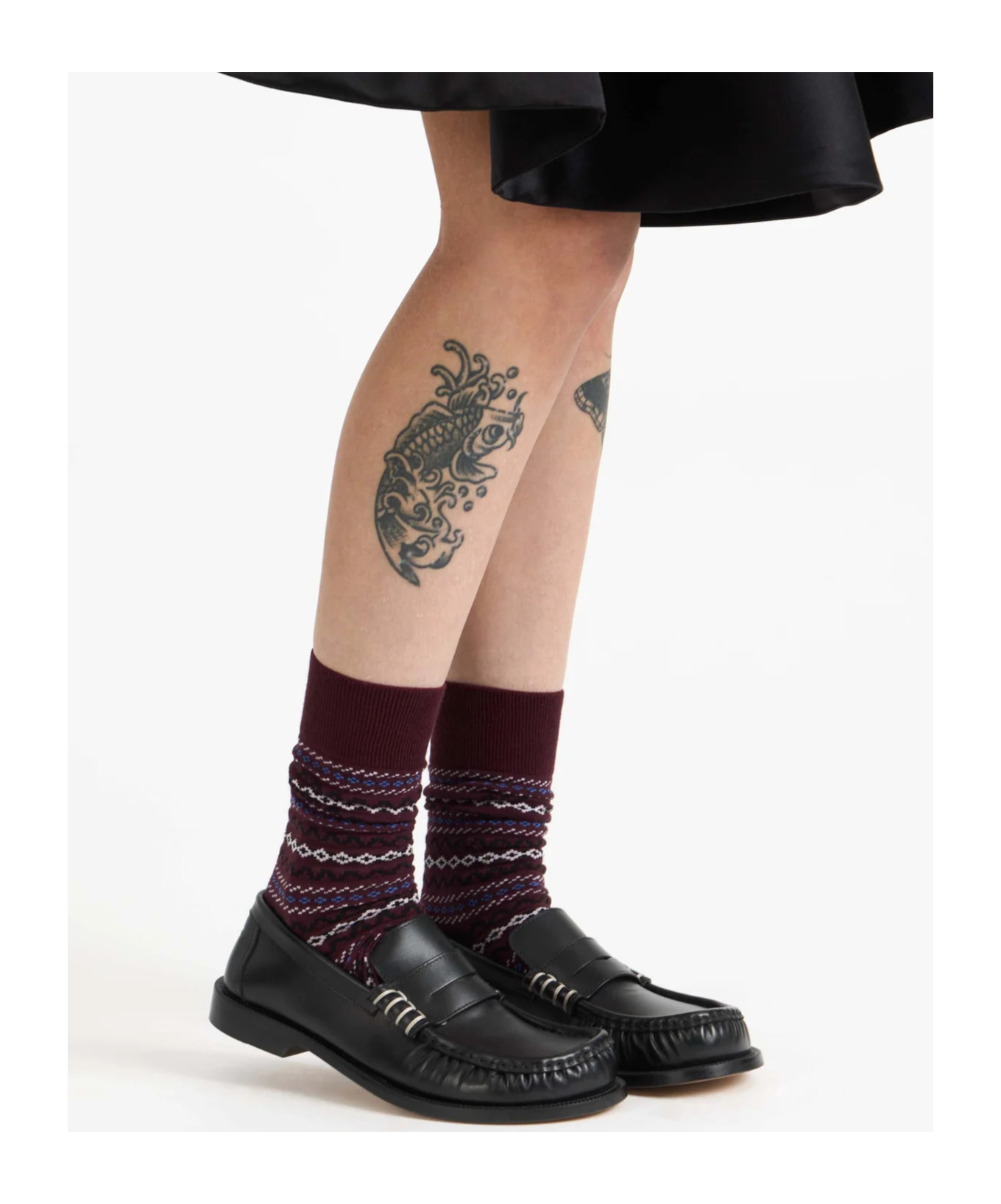 Jw Anderson Womens Loafer Moccasin In Black In Black