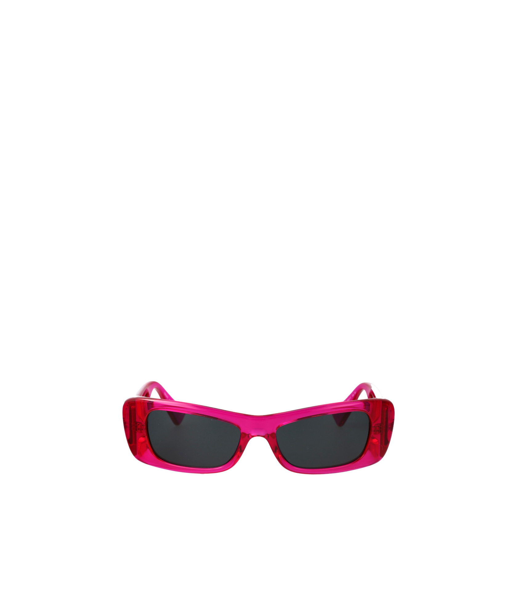 Versace Fuchsia Injectate Sunglasses In Black