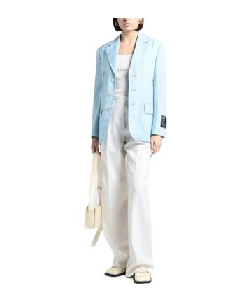 Marni Single- Suit Jacket In Blue