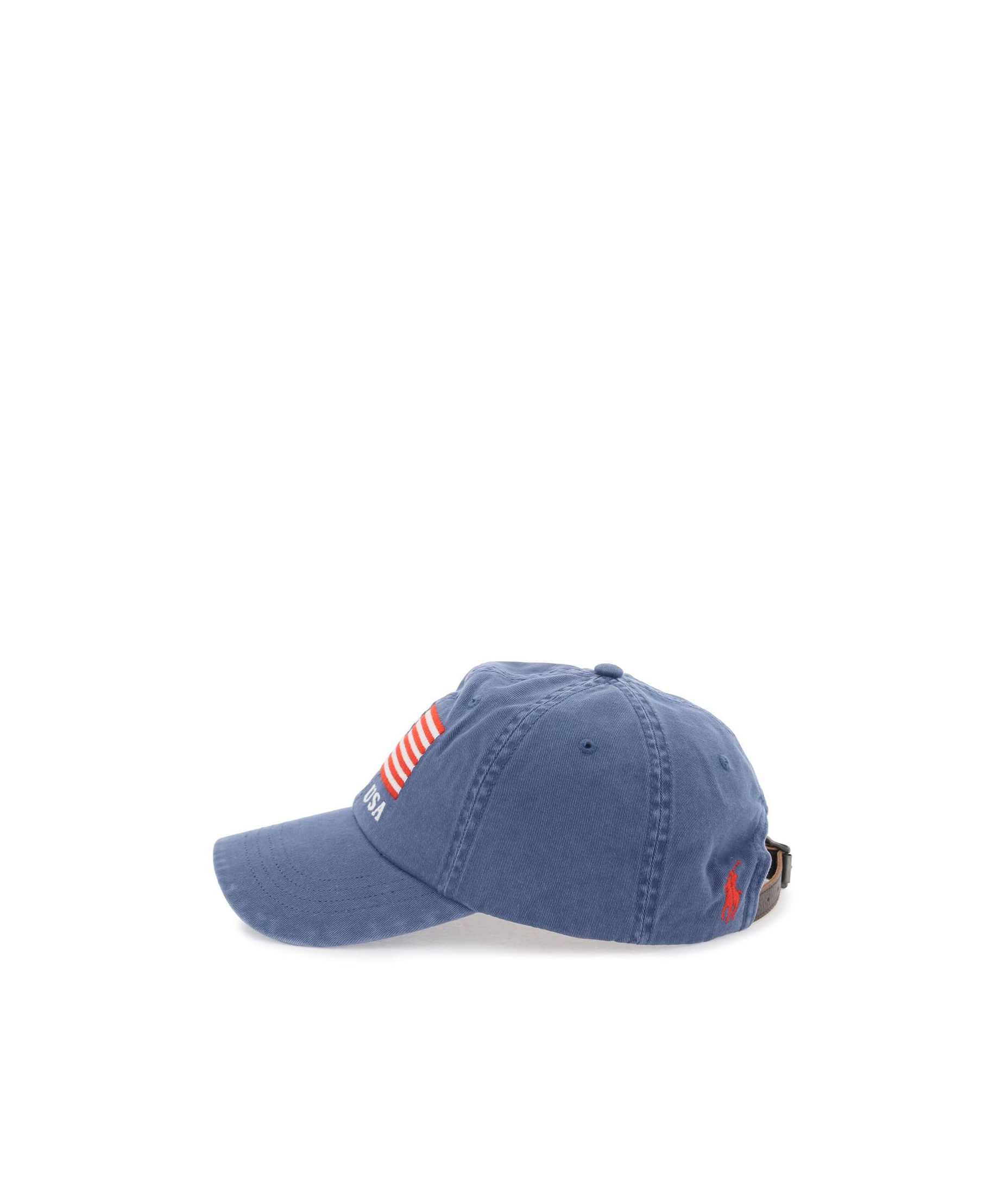 Shop Polo Ralph Lauren The Same Color Ventilation Hole Suture Sunshade Hat In Blue