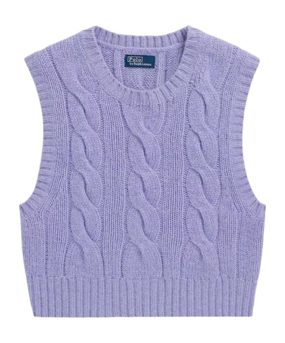 POLO RALPH LAUREN CABLE-KNIT VEST