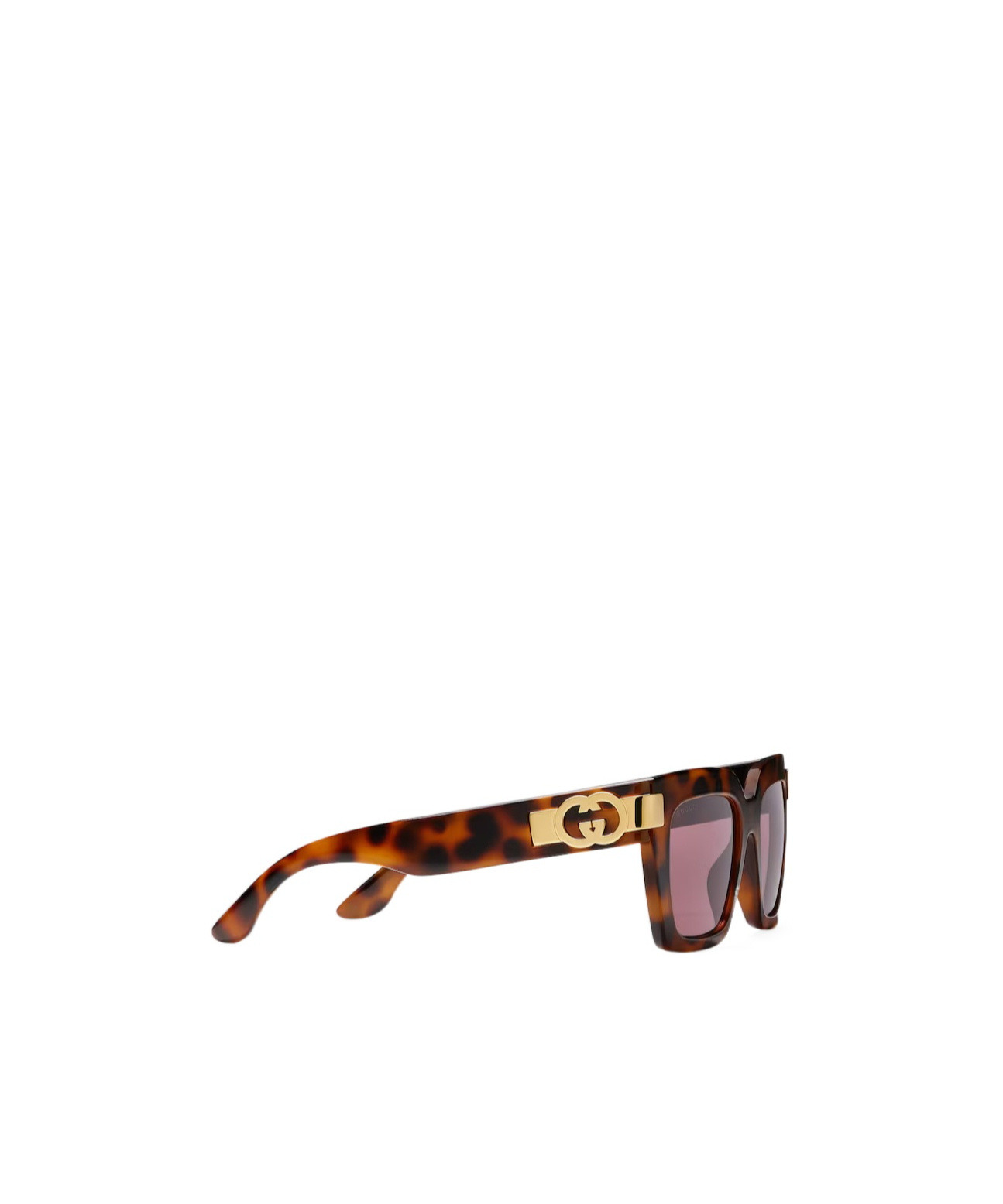 Gucci Oversized Square-frame Sunglasses In Nude