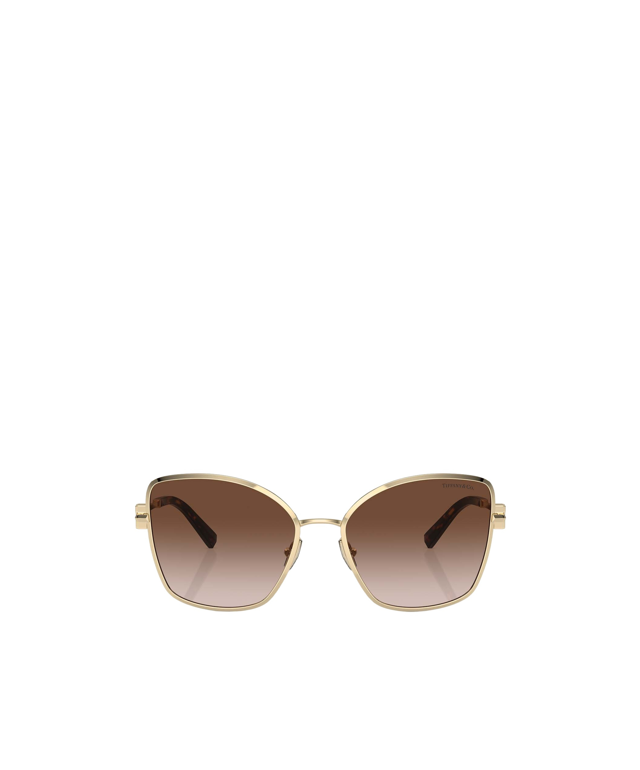 Tiffany & Co Geometric Frame Sunglasses In Nude
