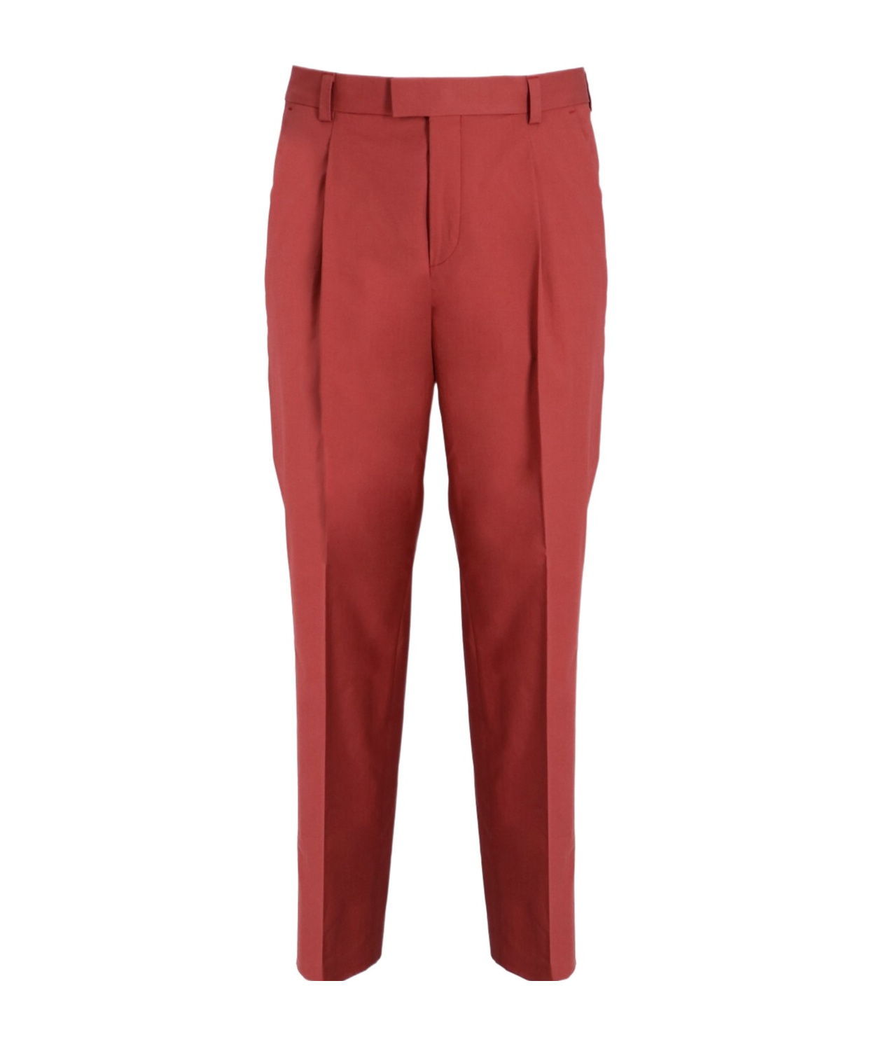 Hugo Boss Belt-loop Casual Pants In Red