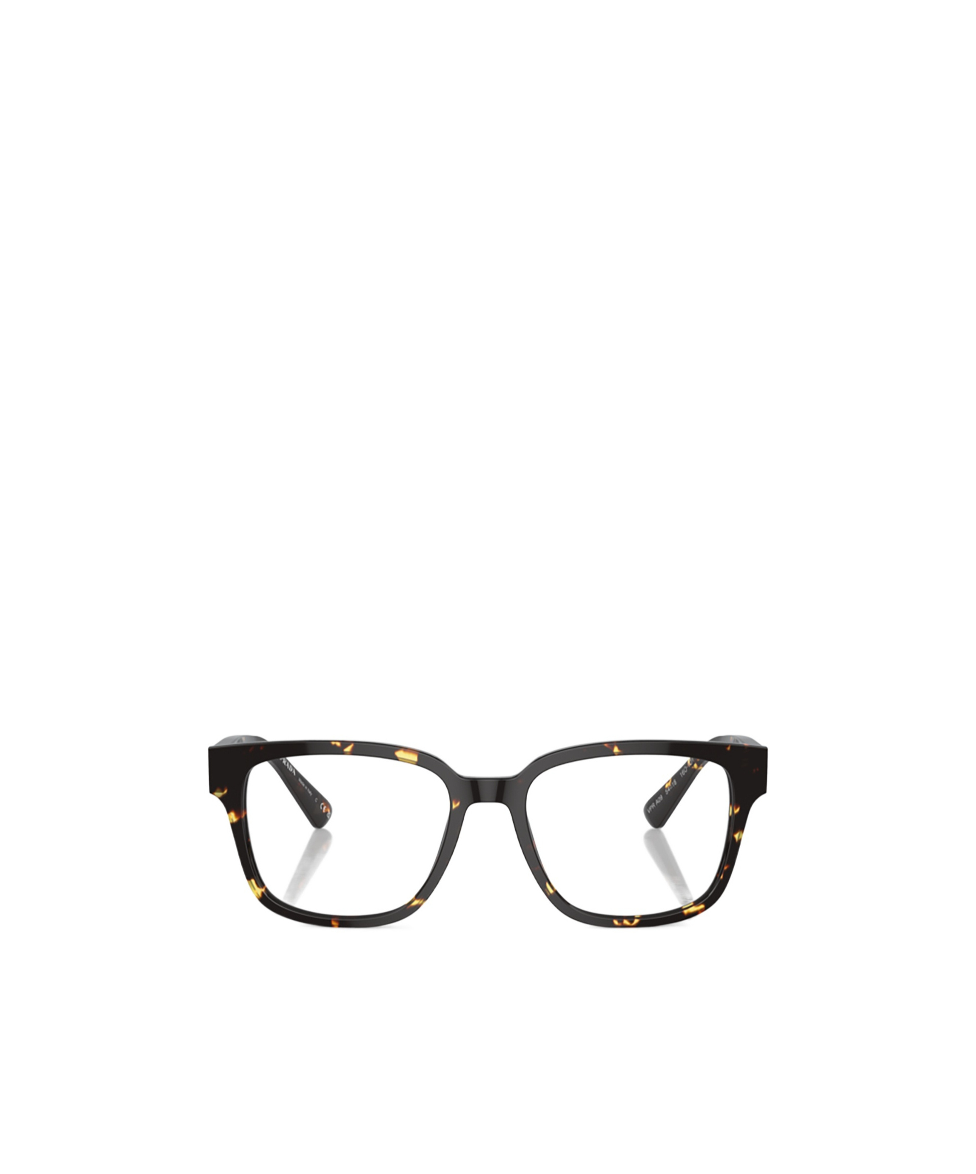 Prada Eyewear Square Frame Glasses In Black