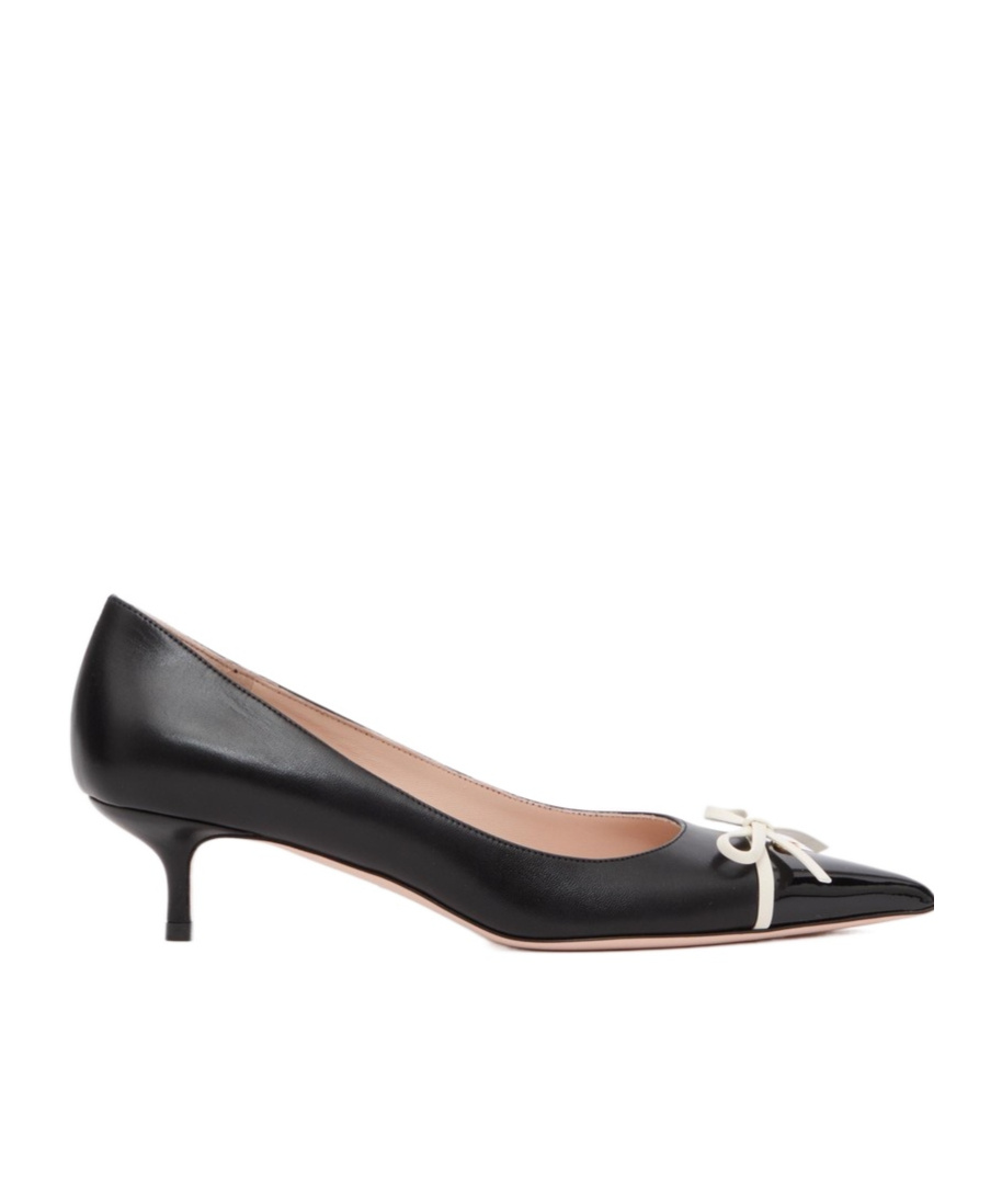 Valentino Pointed High Heels In Black