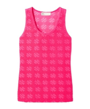 Tory Burch Sleeveless Textured Tank Top