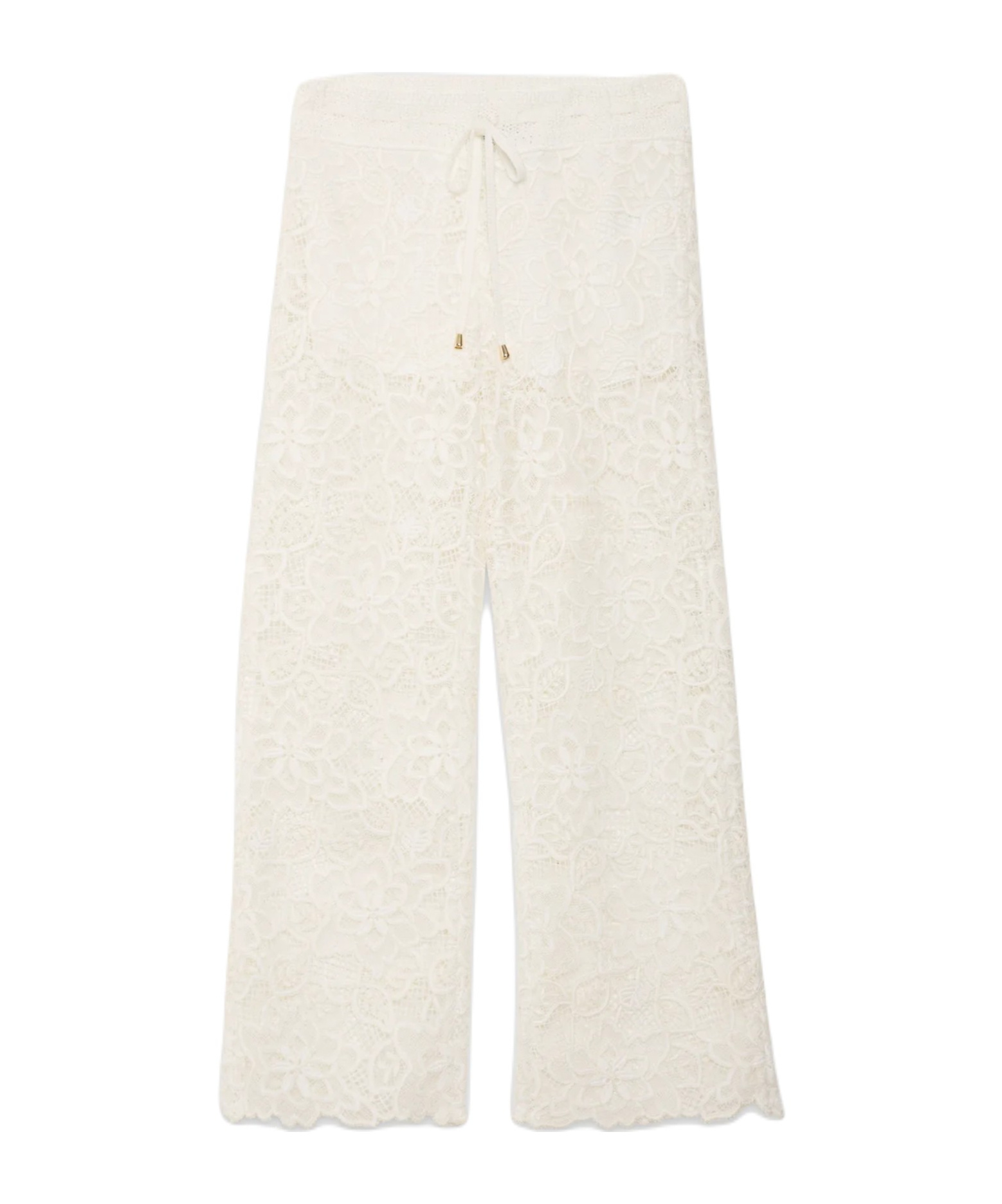 Ermanno Firenze Drawstring Waist Casual Pants