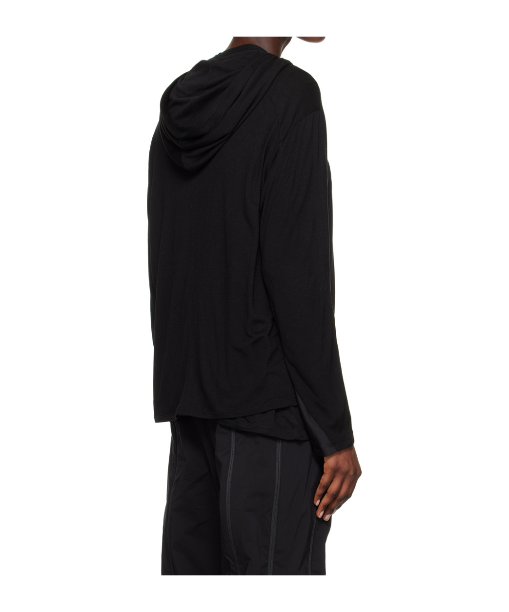 Post Archive Faction (paf) Stitchable Hooded Sweatshirt In Black