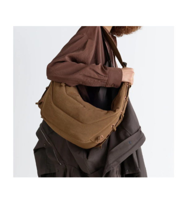 Lemaire Medium Soft Game Bag In Brown