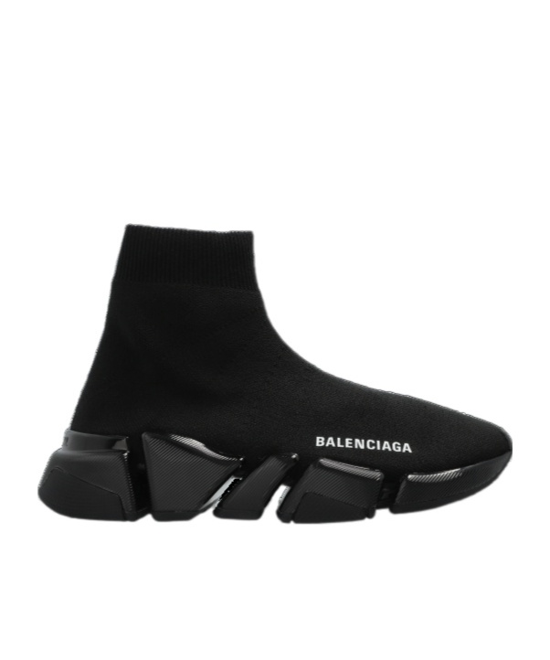 Balenciaga Sports Socks And Boots In Black