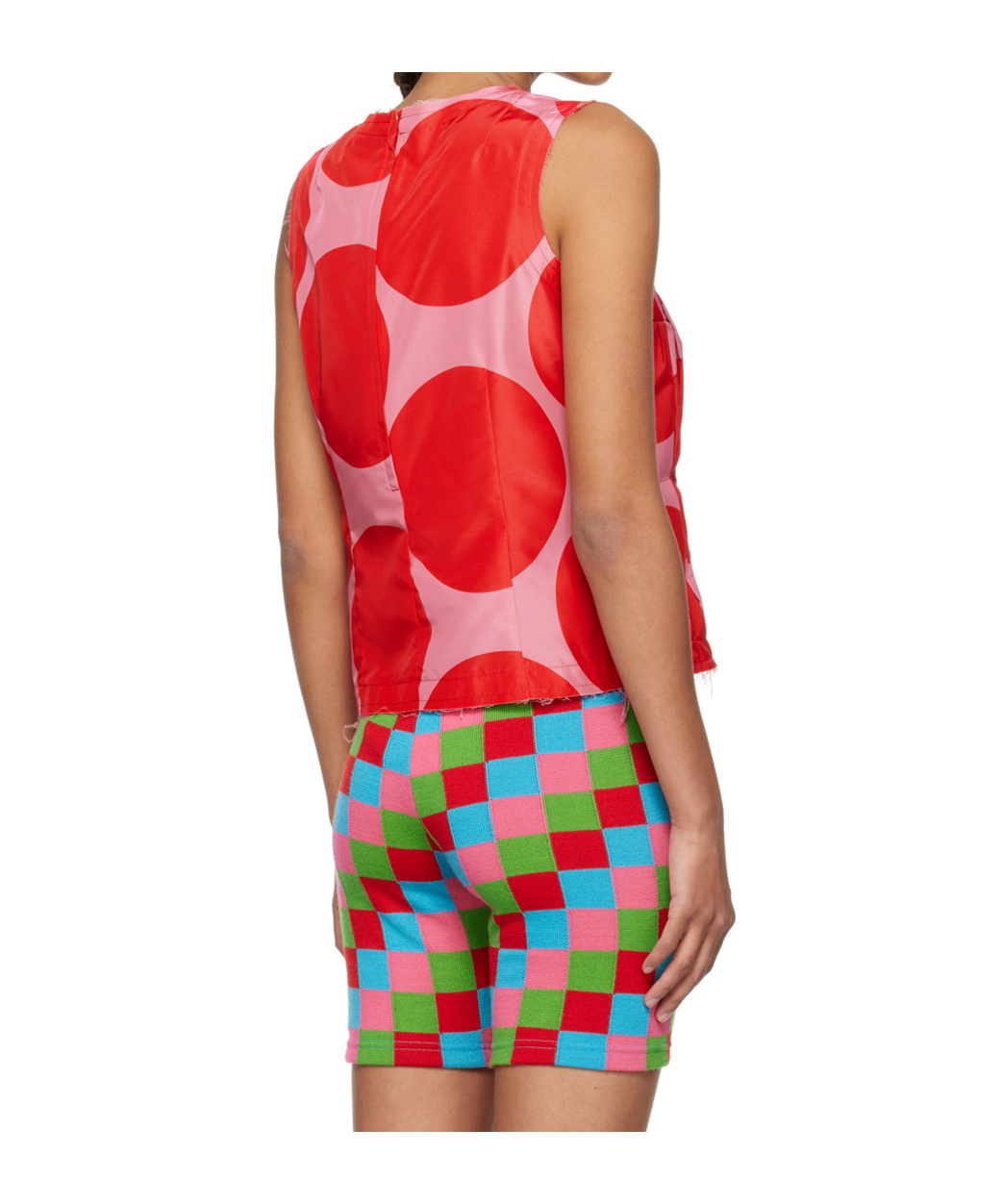 Comme Des Garçons Round Neck Sleeveless Vest