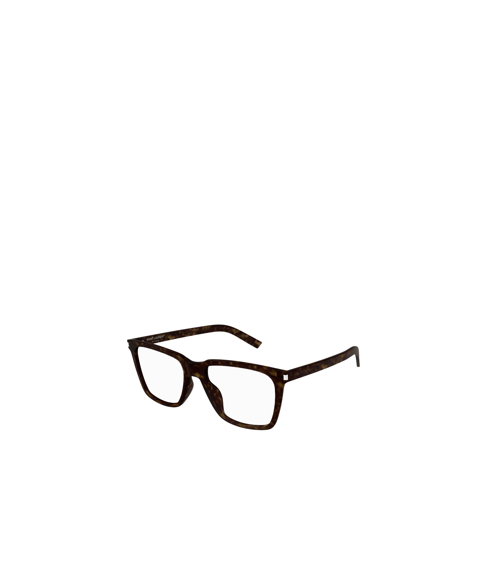 Saint Laurent Logo Flat Mirror In Black