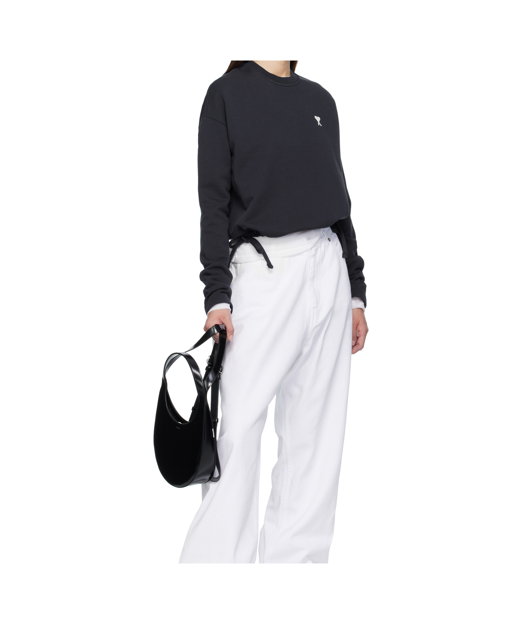 Coperni Swipe Backpack In Black