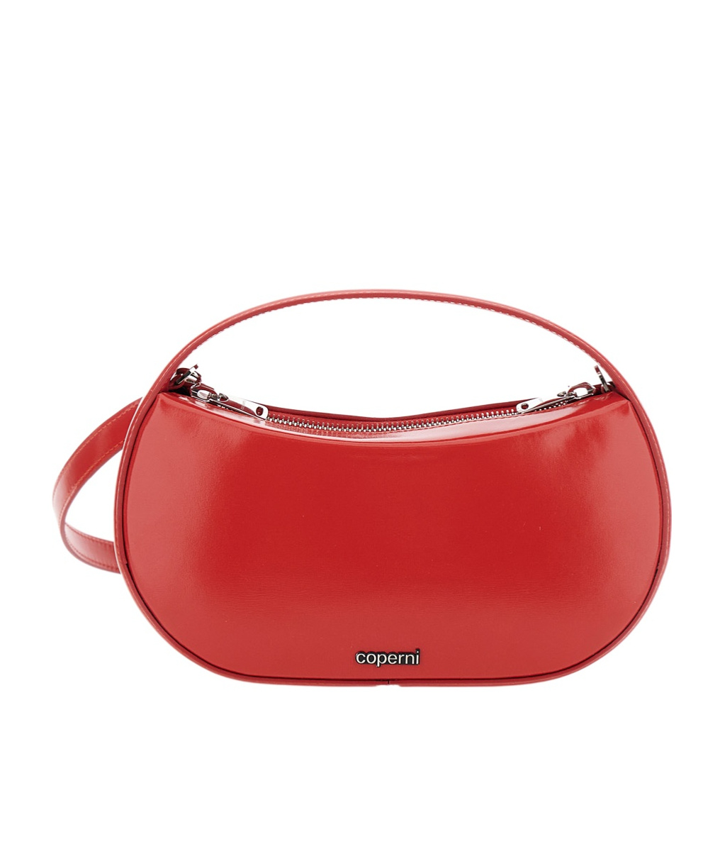 Coperni Sound Swipe Small Red Handbag With Logo Detail In Leather Woman In Red
