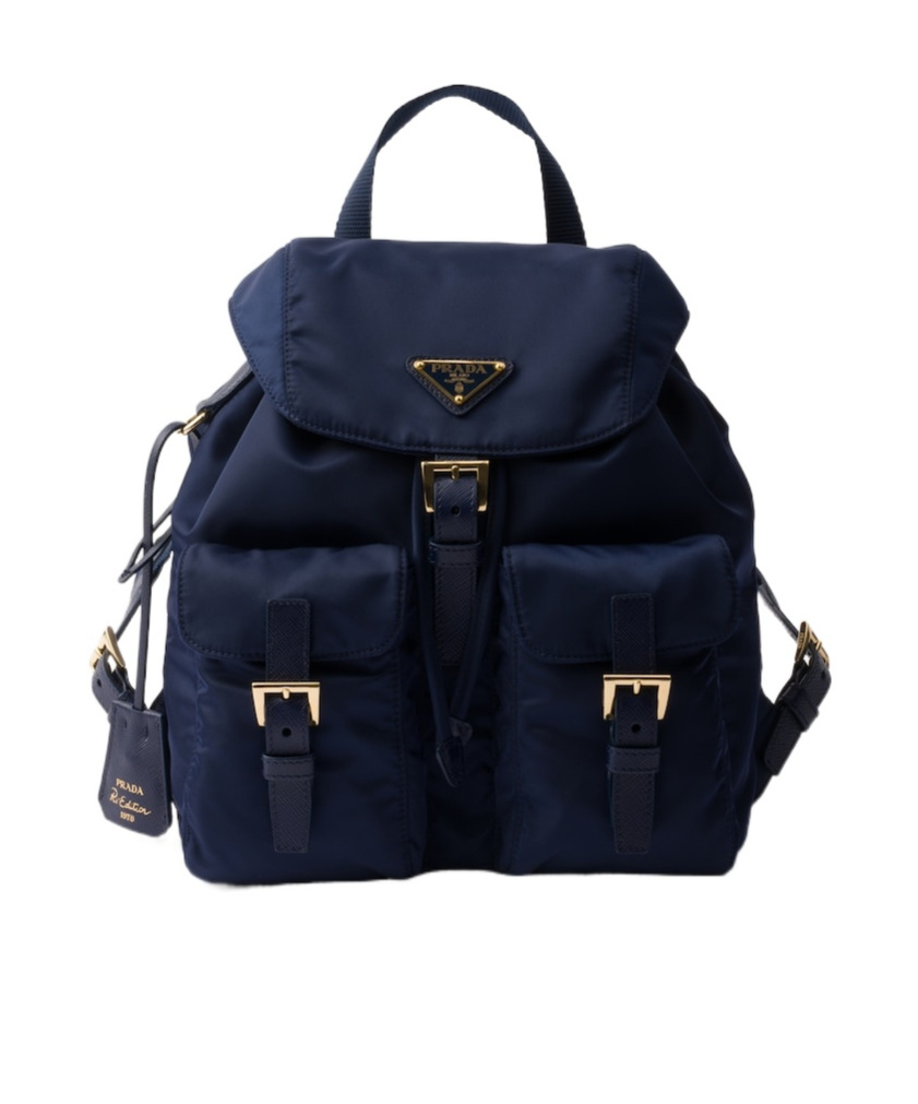 Prada Re-edition 1978 Small Re-nylon Backpack In Balticlue