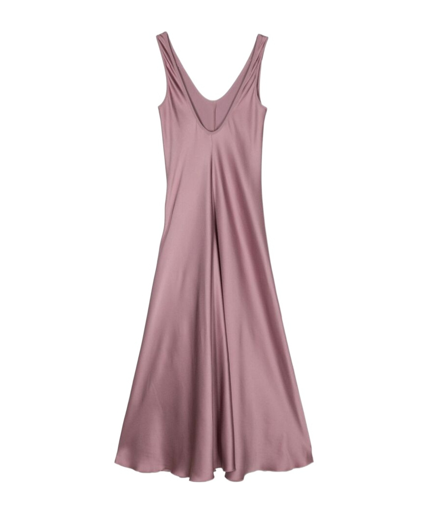 Shop Forte Forte A-line Dress In Nude