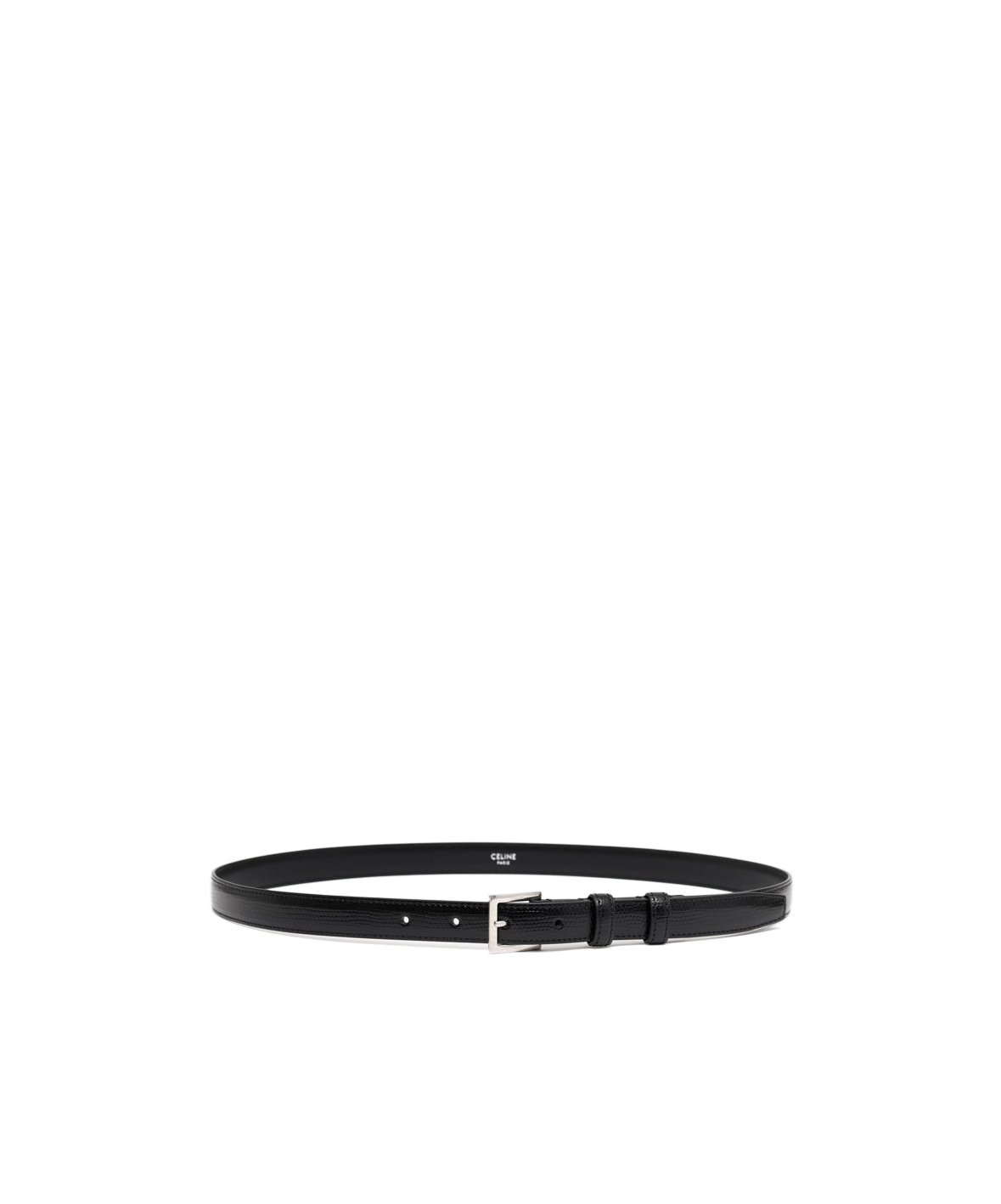 Celine Calfskin Belt In Black