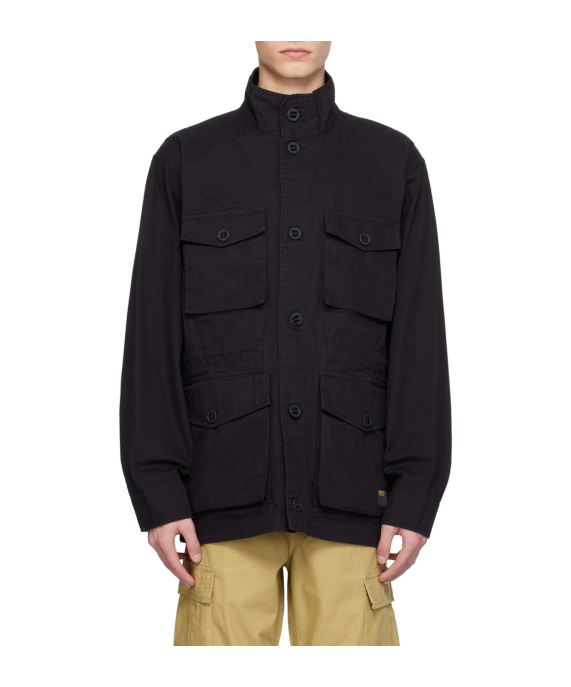 Carhartt Unity Single-breasted Casual Jacket In Black