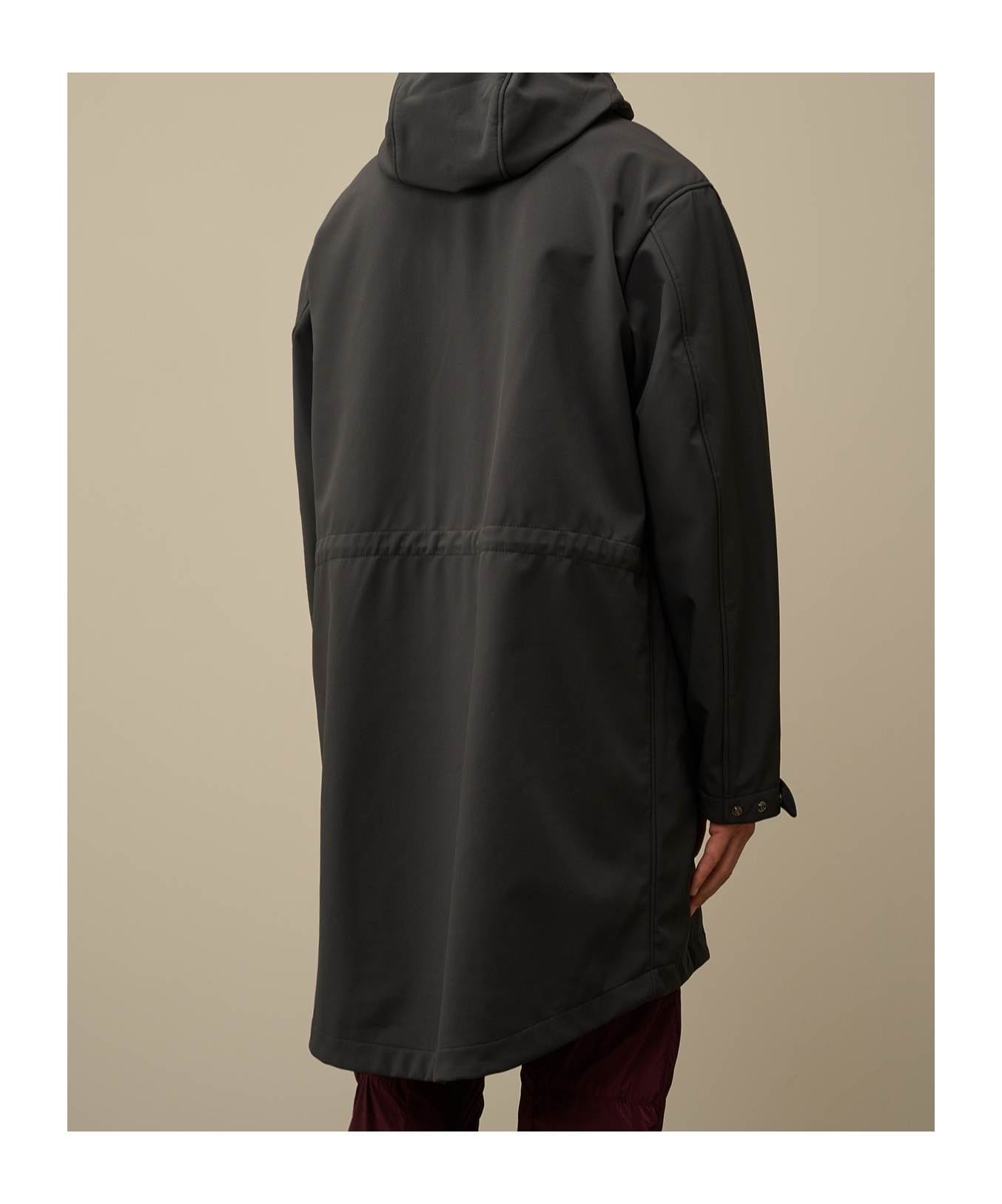 C.p. Company Cp Shell-r Hooded Parka Jacket In Black