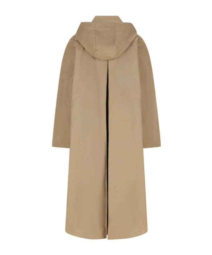Valentino Long-sleeved Coat In Brown