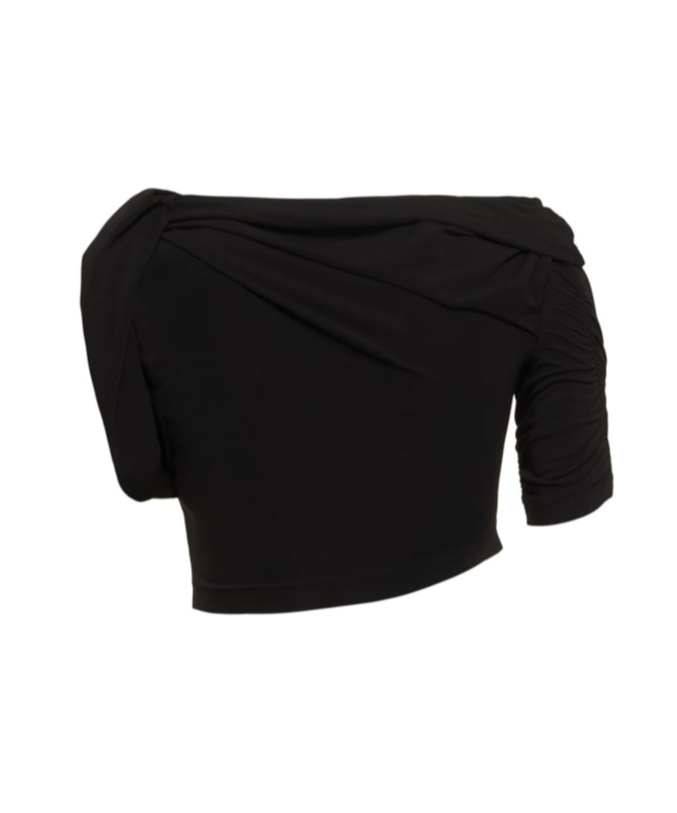 Shop Jacquemus Knitted Short Top