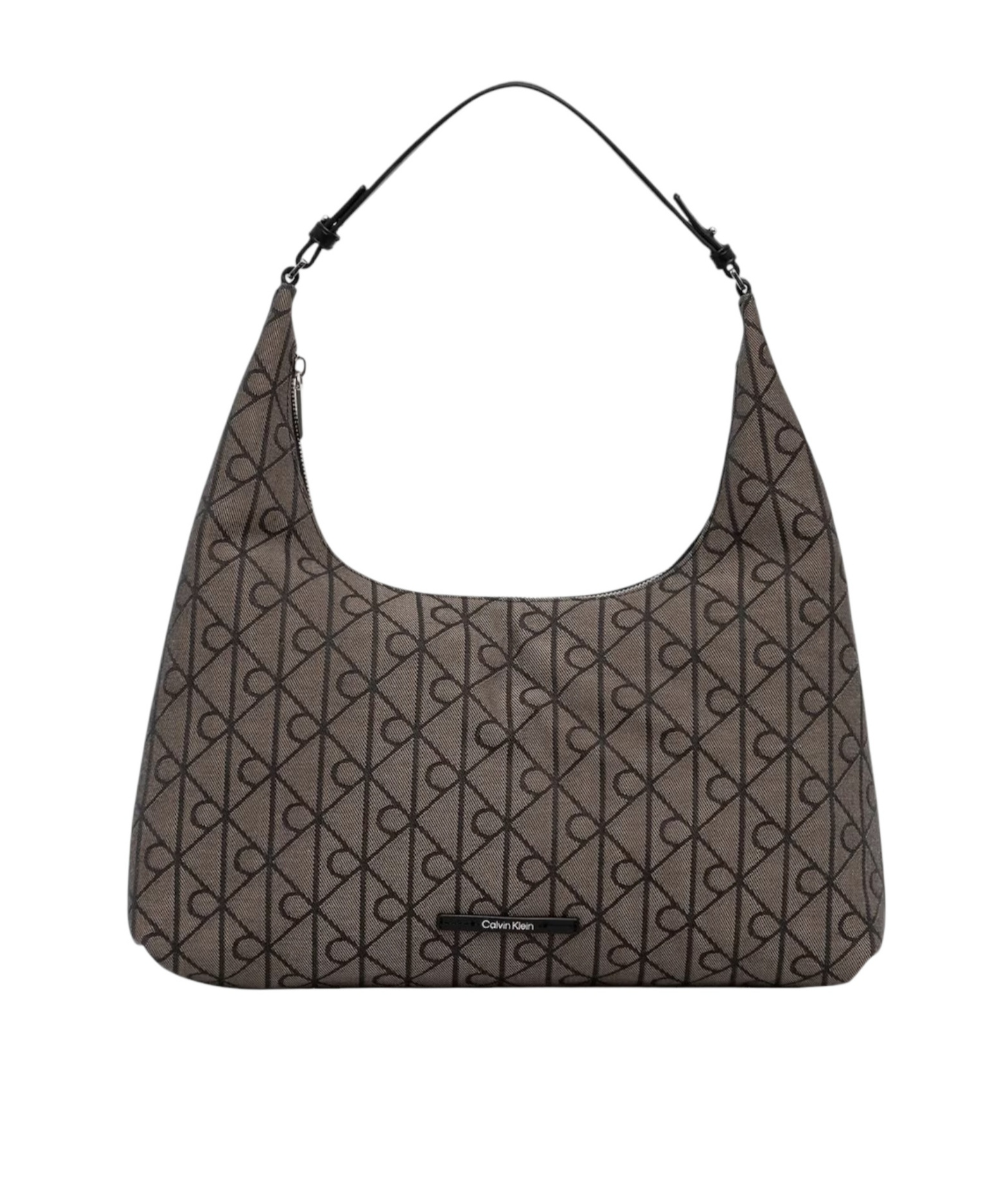Calvin Klein Jacquard Shoulder Bag In Multi
