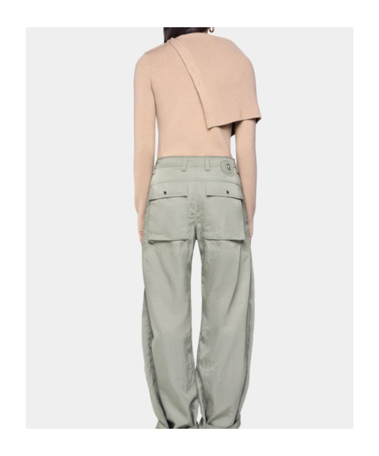 Rabanne Beige Sweater In Brown