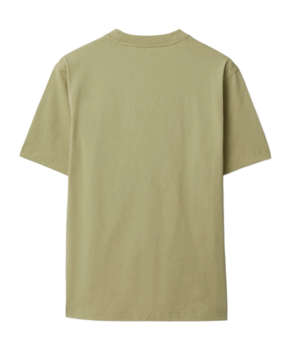 Burberry Ekd Crew-neck Cotton T-shirt In Nude