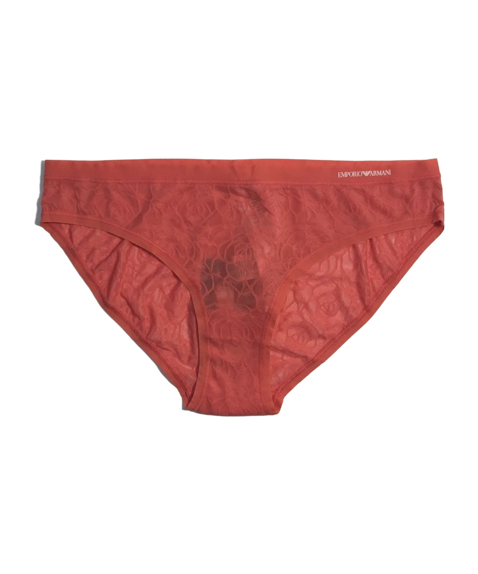Emporio Armani Logo Briefs Pants In Brown