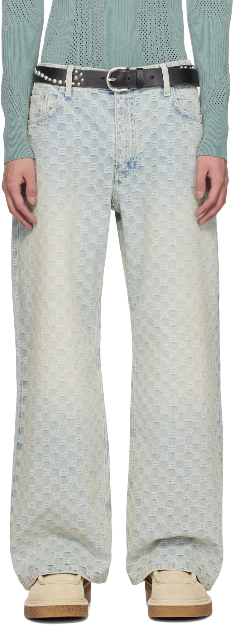 Misbhv Monogram Straight-leg Jeans