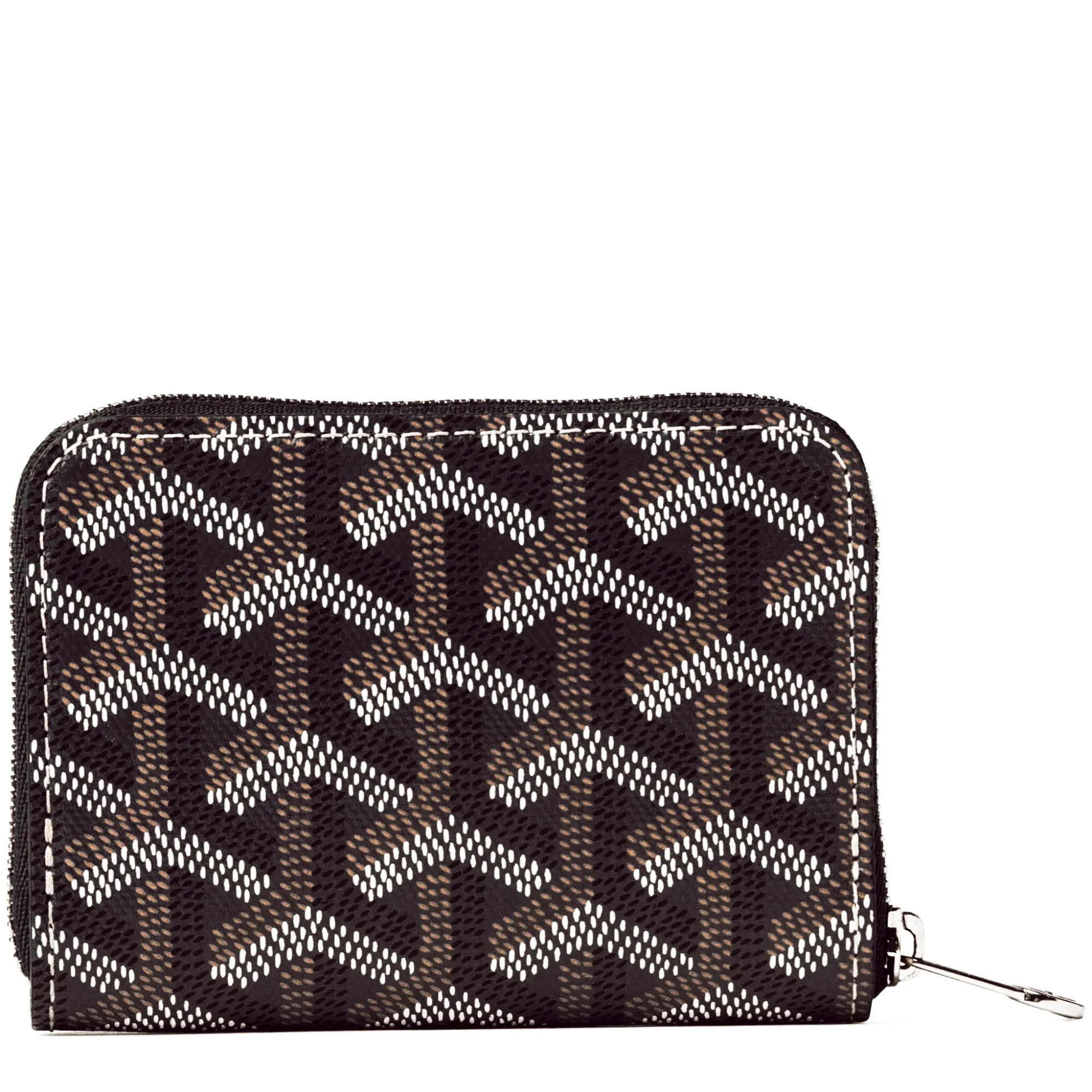 Pre-owned Goyard Zip Wallet In Multi