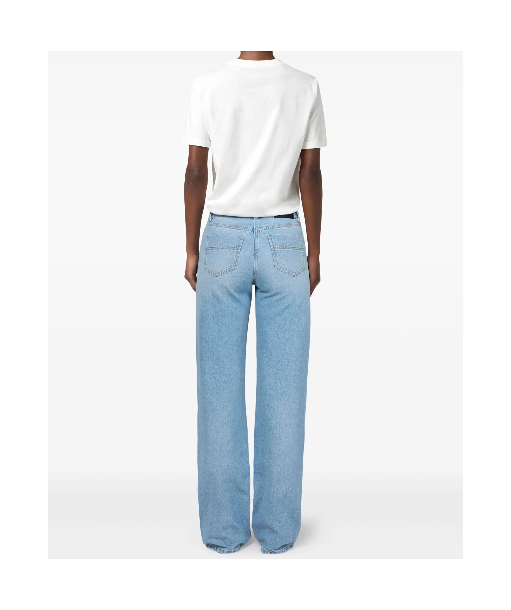 Elisabetta Franchi Rhinestone-embellished Jeans In Blue