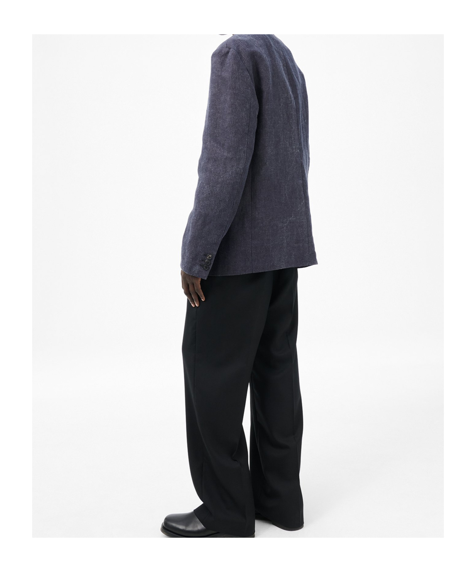 Our Legacy Unconstructed Shinjuku Blazer In Charcoal-grey