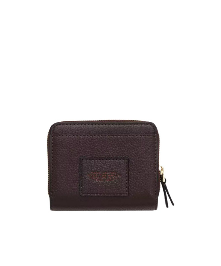 Marc Jacobs Compact Zip Wallet In Brown